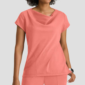 Chemises de travail uniformes de mode, vente en gros, imprimées, en spandex, pour hôpital, infirmières, chemises de travail médicales extensibles - Product Image 2