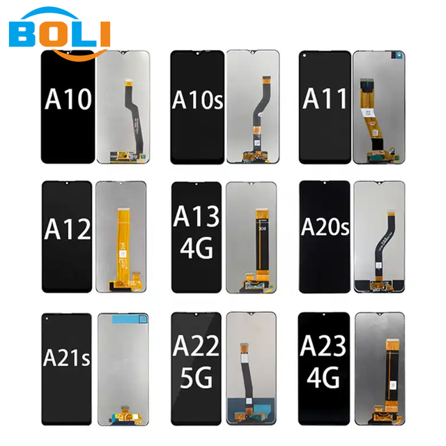 For samsung Screen for samsung Lcd Factory Wholesale All Models Replacement for samsung A01a02 A03s A10s A11 A12 A20 A30 Display