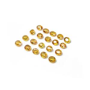 Saphir Jaune Péridot Naturel 5x4mm Ovales Facettés, Alexandrite et Aigue-marine Taillées en Poire, Pierres Précieuses Chauffées - Product Image 3