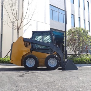 Cargadora deslizante con ruedas Ride-On de China de gran venta Equipo fácil de operar de carga nominal de 6 toneladas multifuncional de alta eficiencia - Product Image 4