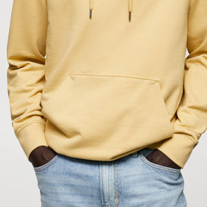 OEM Service <b>Hoodie</b> <b>For</b> Men Wholesale Rate <b>For</b> Bulk Buyers / Full Sleeves With Hood And Pockets Factory Rate Breathable Material - Product Image 2