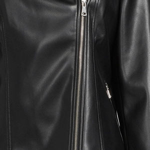 Veste en cuir pour femmes de marque privée personnalisée coupe confortable veste en cuir véritable de longueur régulière pour les femmes de couleur unie - Product Image 5