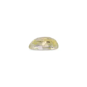 Saphir Jaune Naturel (Pukhraj) 5,05 Carats, Taille Émeraude Facettée, Pierre Libre, Matériau de Gemme Rouge, Similaire à l'Alexandrite et à l'Aigue-marine - Product Image 2