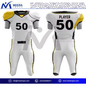 Ensemble de pantalons en jersey de football américain pour hommes, sur mesure, de haute qualité, vêtements de sport durables à impression par sublimation, grande taille - Product Image 4