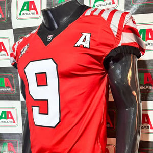 Camiseta de Fútbol Americano, Camiseta de Fanático, Sublimación para Padres, Bordado, Talla Grande, Fábrica Real, Fotos Reales, Fábrica de Pakistán, 5 Años - Product Image 1