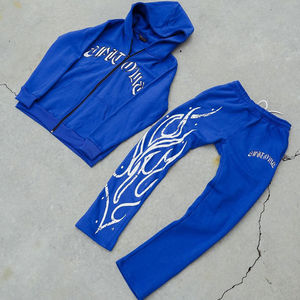 Chándal estampado para hombre a la moda de alta calidad, nueva ropa informal, chándal estampado ajustado, ropa de verano, chándal cómodo al por mayor - Product Image 1