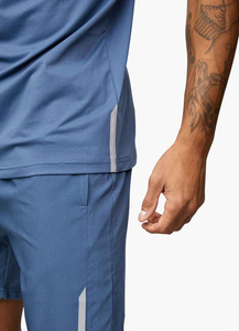 กางเกงขาสั้นผ้ายืดโพลีเอสเตอร์สำหรับผู้ชายกางเกงวิ่งลำลองผ้าสแปนเด็กซ์นุ่มพิมพ์โลโก้ตามสั่ง - Product Image 4