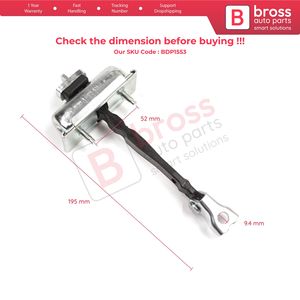 Limitador de Puerta Trasera BDP1553 para Insignia B Z18 2017 en Adelante, Buick Regal MK6 2018-2020 39089088, Hecho en Turquía - Product Image 6