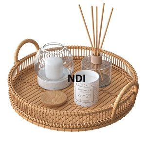 Bandeja DE SERVICIO DE METAL lujosa hecha a mano, forma y diseño personalizados para desayuno o uso decorativo, multiusos y elegante - Product Image 6