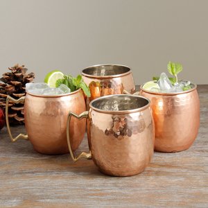 Modern Moscow Mule Cocktail Cup Stainless Steel in <b>Black</b> Color for Parties Serving Beer or Coffee Steel Craft Exports - Product Image 1