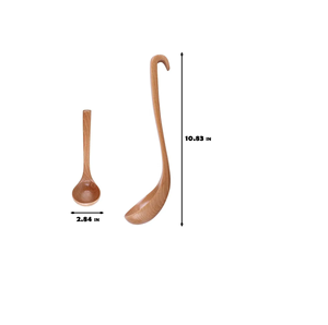 Cuchara de sopa de madera personalizada, producto más vendido, cuchara de sopa de madera Natural hecha a mano creativa a precio barato - Product Image 3