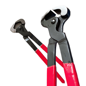 Fabricante Pinza de pezuña de acero inoxidable Instrumentos veterinarios Pinza de pezuña de mango rojo Pinza de pezuña de caballo de la mejor calidad - Product Image 3