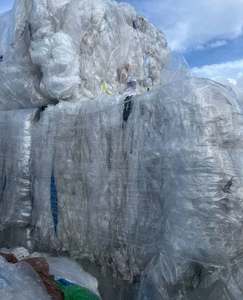 Florida Origin Blown Film Grade Recycled 99/1 Clear LLDPE <b>Stretch</b> <b>Wrap</b> Bales | Premium Post-Commercial Packaging Film Scrap - Product Image 2