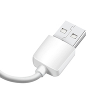 Câble de charge rapide USB-A vers Micro USB 1m en PVC pour iPhone et batterie externe avec fonction 3A, câble de données