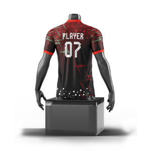 Custom <b>Men's</b> Adult Football Jerseys 100% Polyester Sublimation Printed Custom Team Names Numbers Logo Quick Dry Soccer Jerseys - Product Image 2