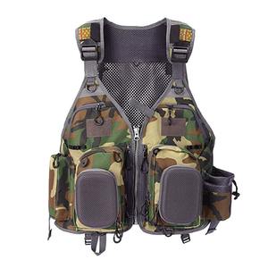 Gilet de pêche en plein air personnalisé hommes vente en gros gilet de pêche chasse travail Safari pêche à la mouche gilet - Product Image 2