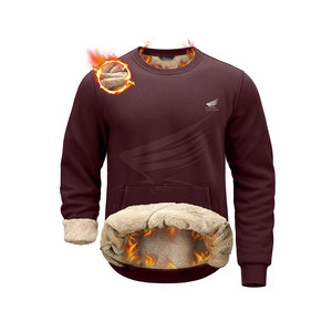 บริการ OEM เสื้อสเวตเชิ้ตผู้ชายขายดีสำหรับฤดูหนาว ผ้าฝ้าย 100% สีและโลโก้สั่งทำได้ คุณภาพสูงสำหรับขายออนไลน์ - Product Image 1