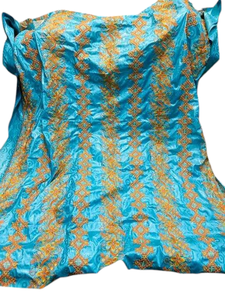 ผ้าบาซินริชซาติน ปักลายแจ็คการ์ด ทออย่างดี ระบายอากาศได้ดี สำหรับชุดแต่งงาน - Product Image 5