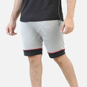 Pantalones cortos de gimnasio para hombre, de algodón y poliéster, último diseño, talla para adultos, fabricados en Pakistán. - Product Image 2