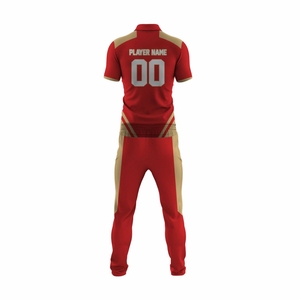 Sublimación personalizada Cricket uniforme para los hombres de alta calidad 100% poliéster Jersey pantalones ligeros de secado rápido logotipo del equipo personalizado - Product Image 2