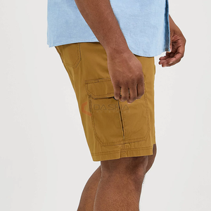 Shorts cargo pour hommes en coton 100% en gros, streetwear personnalisé, shorts de sport tendance avec poches, décontractés pour l'été - Product Image 3