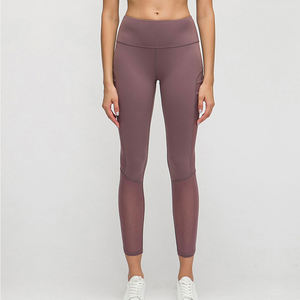 <b>Hot</b> Sale Women's Mid-Waist Yoga <b>Leggings</b> Comfortable Casual Style with Customizable Logo Breathable and Low MOQ - Product Image 1