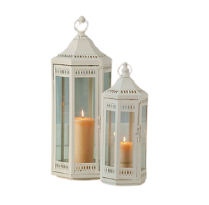 Lanterne suspendue Ramadan en verre et en fer de meilleure qualité Lanterne arabe multicolore de forme personnalisée à bas prix - Product Image 4