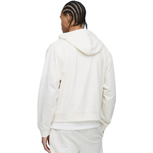 เสื้อฮู้ดดี้โอเวอร์ไซส์แบบยูนิเซ็กซ์สำหรับผู้ชาย ผ้าคอตตอนเนื้อหนา ปักโลโก้แบบ 3 มิติ ปรับแต่งได้ - Product Image 4