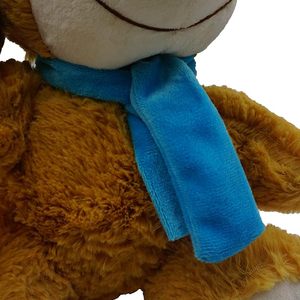Morbido e soffice 30cm marrone/Beige cane peluche giocattolo per neonati e giocattolo per bambini - Product Image 2