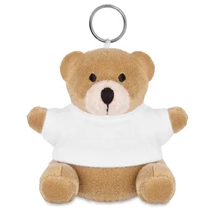 Porte-clés personnalisé en forme d'ours en peluche NIL, gadgets promotionnels pour mousquetons - Product Image 2