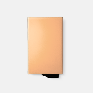 Portefeuille porte-cartes en cuivre et aluminium Cardhoda, fin, anti-RFID, anti-vol, avec éjection automatique des cartes de crédit - Product Image 2