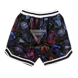 กางเกงขาสั้นผ้าตาข่ายของผู้ชายกางเกงขาสั้นตาข่ายดีไซน์ใหม่ล่าสุด - Product Image 1