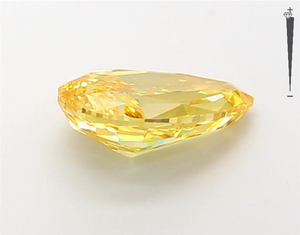 โรงงาน LG455อนิวาเครื่องเพชร cvd/hpht ปลูกเพชรสีเหลืองสดใสผ่านการรับรอง2.31CT การรับรองจากโรงงาน - Product Image 3