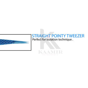 Ensemble de pinces à cils professionnelles en acier inoxydable de haute qualité avec poignée confortable Pointe lisse de marque privée à faible coût - Product Image 5