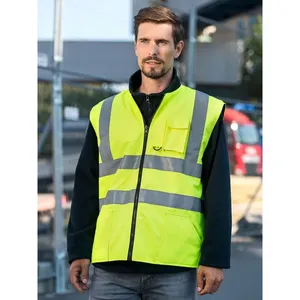 Gilet ad Alta Visibilità Personalizzato con Adesivi Riflettenti e Luci per Merchandising Promozionale - Product Image 1