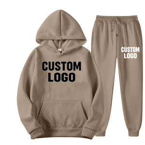 Direct Factory Wholesale Custom Label Trending Winter Sweat Suits <b>Lightweight</b> <b>Hoodie</b> Trousers Set Breathable Design Customized - Product Image 4