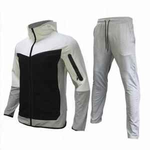 Ropa deportiva Gym Fitness Tech Fleece Training Chándales Hombres Casual Jogging Elegante Cómodo Chándal de 2 piezas para hombres - Product Image 4