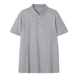 T-shirt polo à manches courtes en coton et polyester de haute qualité, conception avec logo personnalisé, polo de golf uni et vierge pour hommes - Product Image 1