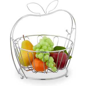 Cesta de frutas de alambre negro de Metal al por mayor de la mejor calidad, forma redonda, color negro para encimera de Hotel y mesa de sala de estar - Product Image 3