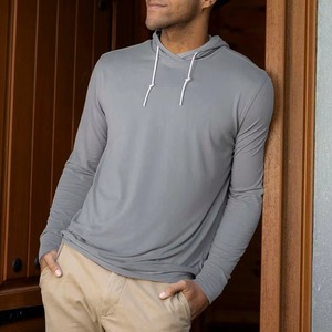 Fabricant Sweats à capuche pour hommes de haute qualité personnalisés sérigraphiés légers Performance Golf Fishing Sports Training Gym - Product Image 5