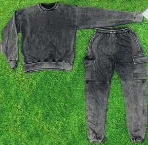 Chándal deportivo para hombre de alta calidad con logotipo personalizado, ropa de calle cortavientos, pantalones de chándal pesados con logotipo - Product Image 4