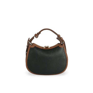 Borsa Strutturata in Vera Pelle Dollaro - Made in Italy - Art. 25393D" - Product Image 4