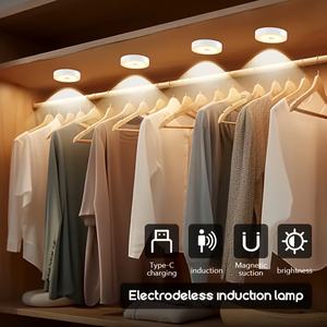 Luz Nocturna LED con Sensor de Movimiento y Apagado Automático con Retardo de <span class=keywords><strong>20s</strong></span>, Lámpara de Inducción para Despensa, Armario, Cuarto de Almacenamiento - Product Image 5