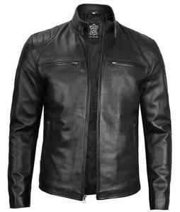 Veste en cuir de luxe pour hommes Vestes à usage quotidien pour hommes Qualité d'exportation Qualité supérieure Doublure intérieure souple de nombreuses options En vrac - Product Image 1