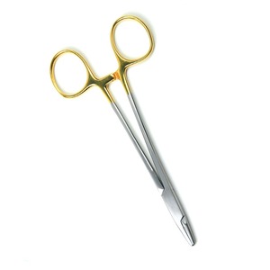 Microvascular Needle Holder Stainless Steel Surgical Instrument for Precision Vascular Surgery - Product Image 1