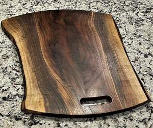 Tabla de cortar ecológica hecha a mano de madera de Acacia rectangular personalizada, diseño de grano final, Apto para lavavajillas, grosor personalizado para Cocina - Product Image 2