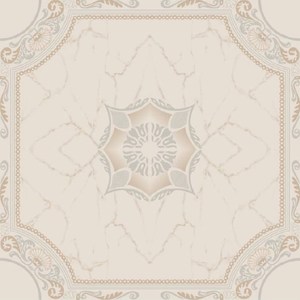 Moderno Flora gris 60x60 porcelana homogénea Nano acabado Soluble sal baldosas superficie brillante Beige para sala de estar Villa - Product Image 6