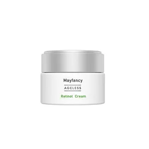 Crema de retinol para cara y cuello, loción de retinol reafirmante y renovación nocturna para cara y cuello, reduce las líneas finas, antiarrugas, bajo pedido, OEM, 60ml