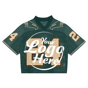 เสื้อฟุตบอลอเมริกันแบบระบายอากาศได้ดี |   ชุดกีฬาทีมแบบกำหนดเอง แขนสั้น โพลีเอสเตอร์ 100% ป้องกันแบคทีเรีย แห้งเร็ว - Product Image 3
