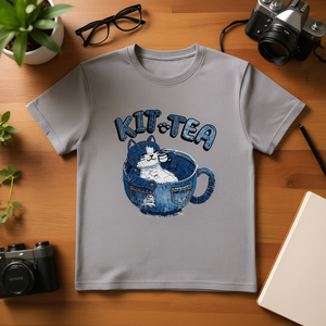 T-Shirt Unisex Casual 210GSM 100% Cotone Personalizzata con Stampa Serigrafica Oversize, Peso del Tessuto 250 Gsm - Product Image 3